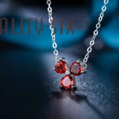 珊瑚紅水晶銀飾鏈 容大珠寶匠心打造，點(diǎn)亮頸間優(yōu)雅風(fēng)情